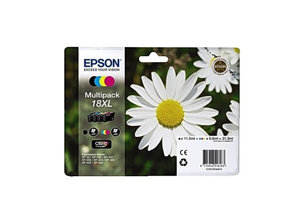 Blekk EPSON C13T18164010 XLMultipack (4) 
